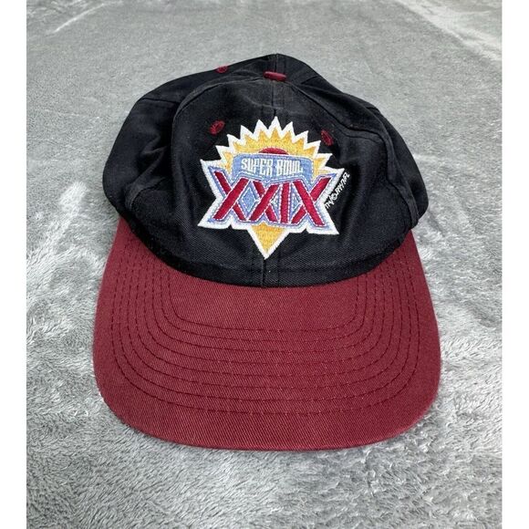 Vintage 1994 Super Bowl NFL Adjustable SnapBack Hat Black - Picture 1 of 8